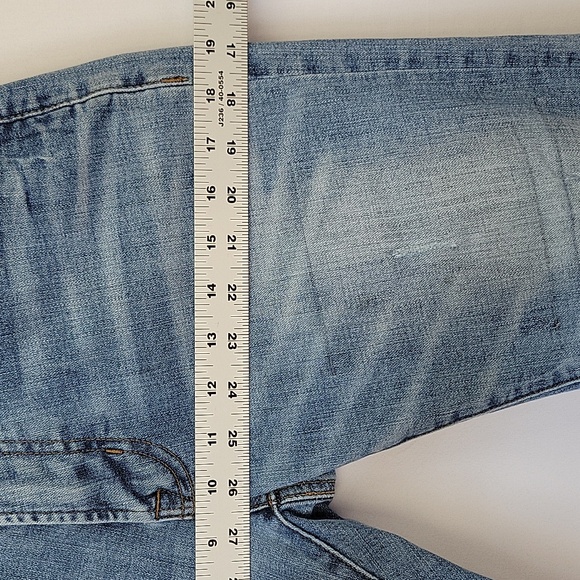 American Eagle Outfitters Slim Straight Leg Jeans Lt Wash Size 29x30 - Picture 8 of 14